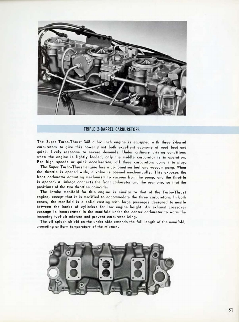 1958 Chevrolet Engineering Features Booklet Page 70